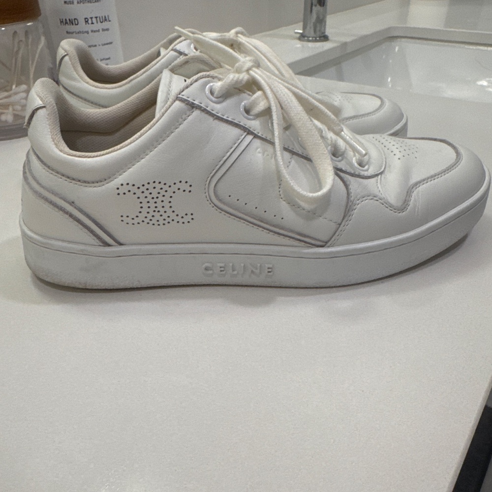 Celine Leather Sneakers - Picture 2 of 4